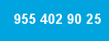 955 402 90 25